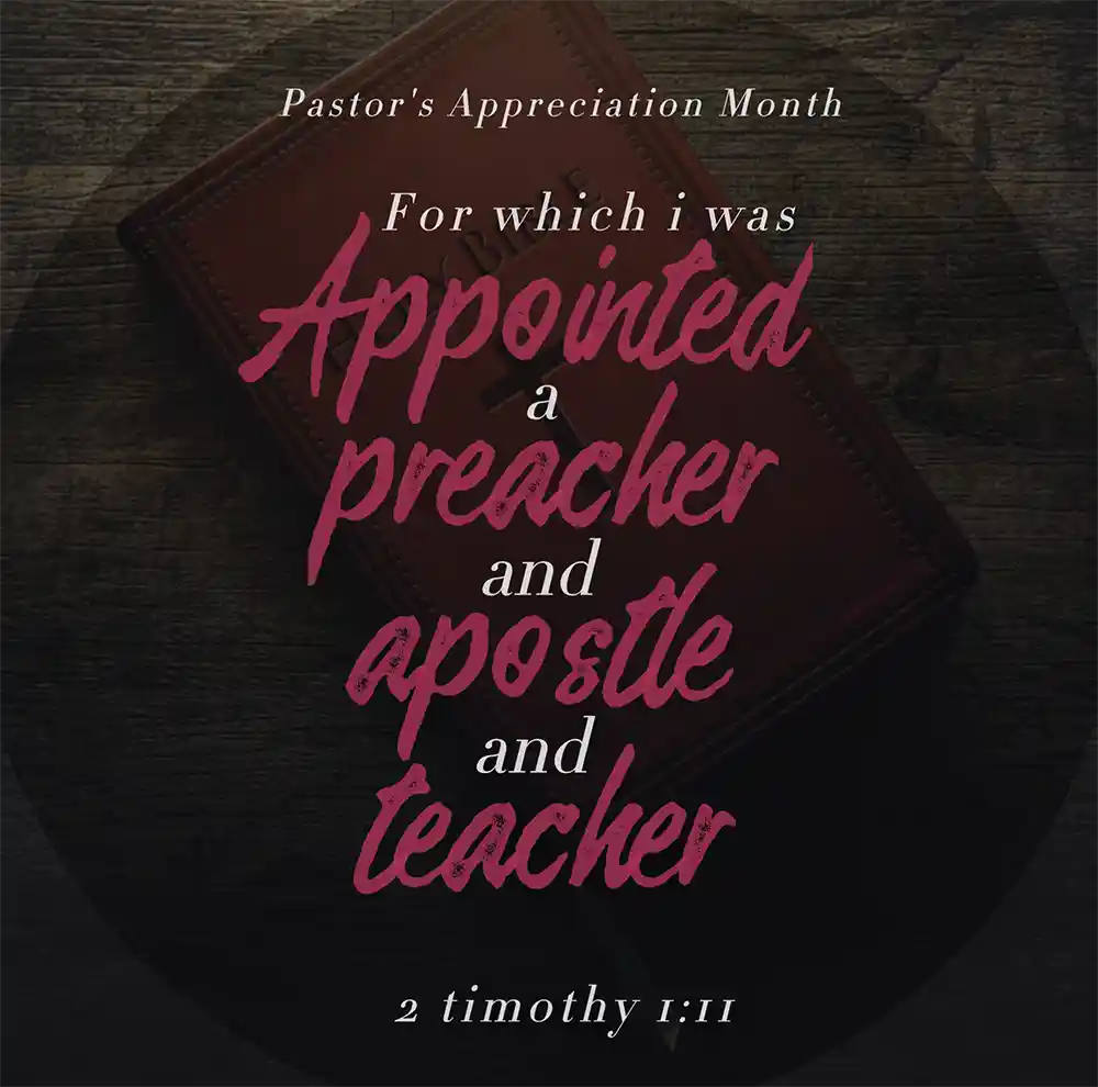 Sermon Graphics on Pastor’s Appreciation Day 1 by Ministry Voice