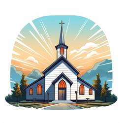 Church Building 4 - Church Clipart by Ministry Voice