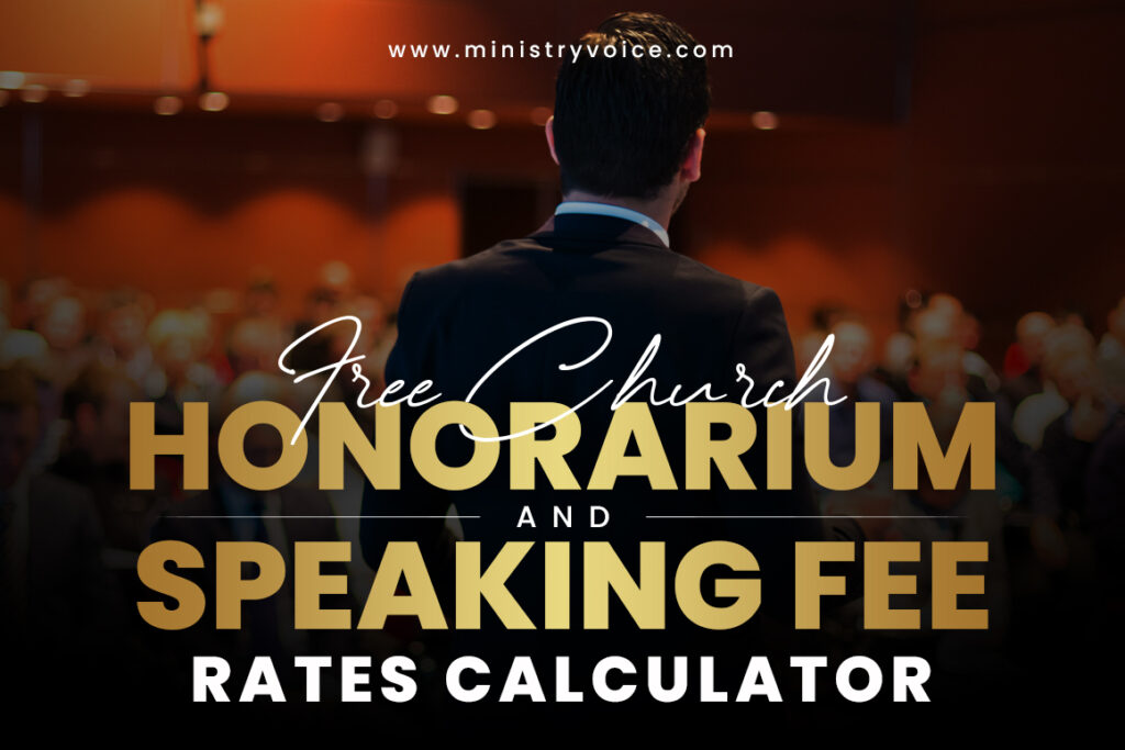 Honorarium and Speaking Fee Rates Calculator