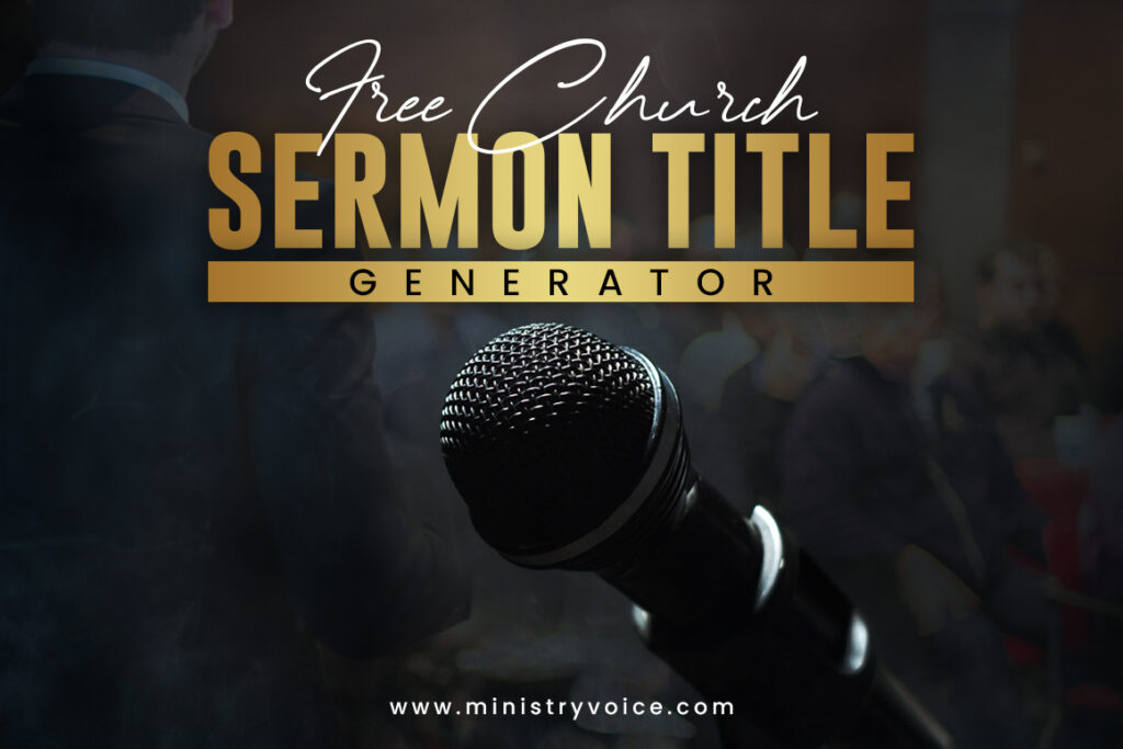 Free Sermon Title Generator