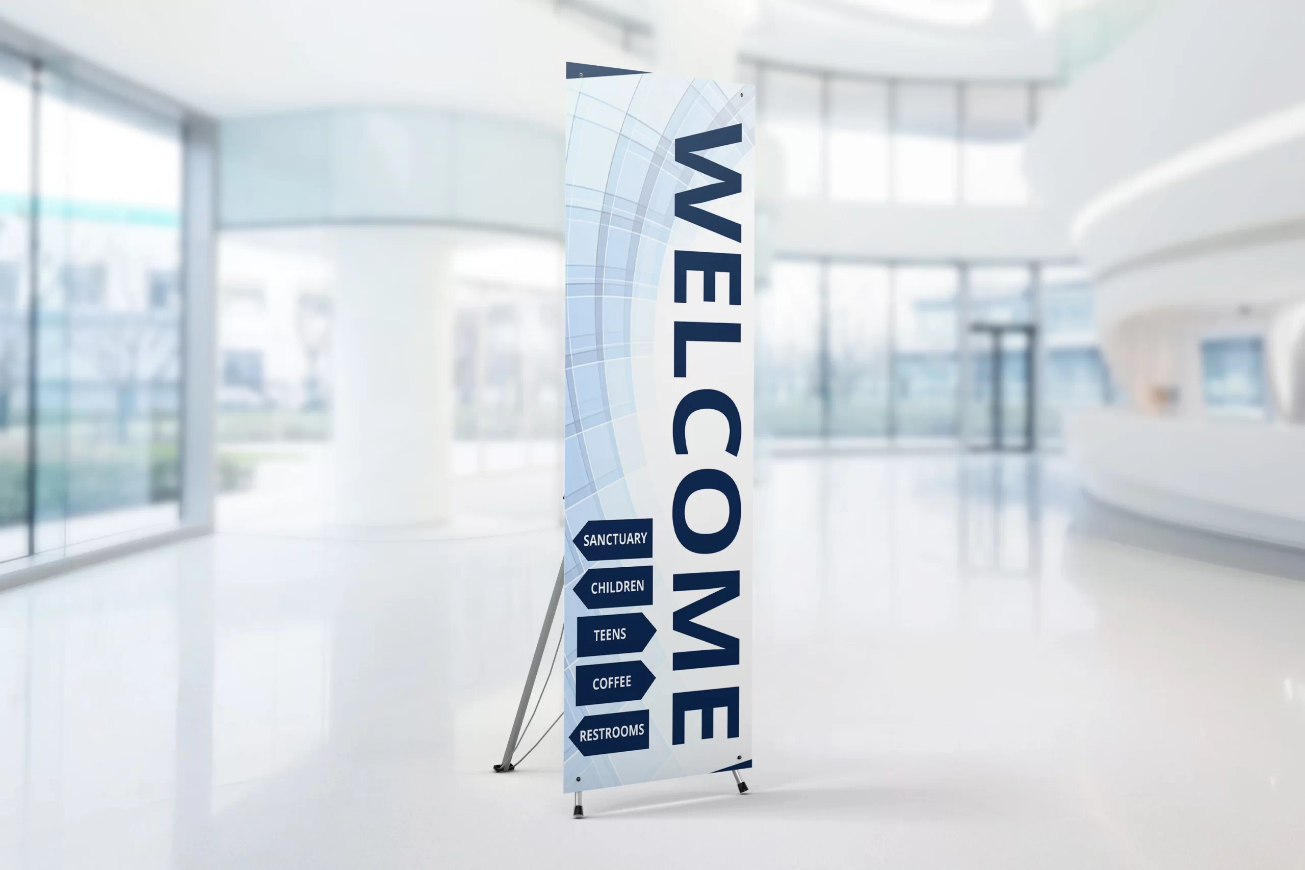 Free Church Banner Welcome by Ministry Voice