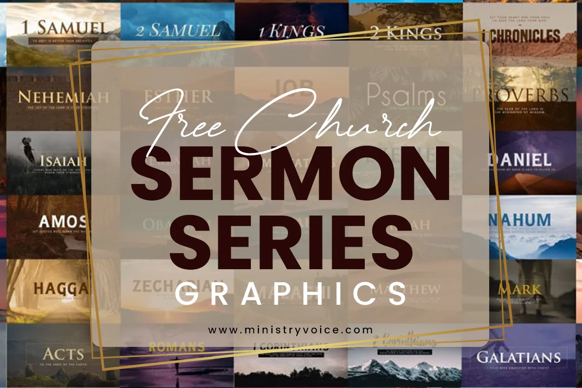 Gráficos de la serie de sermones de Ministry Voice