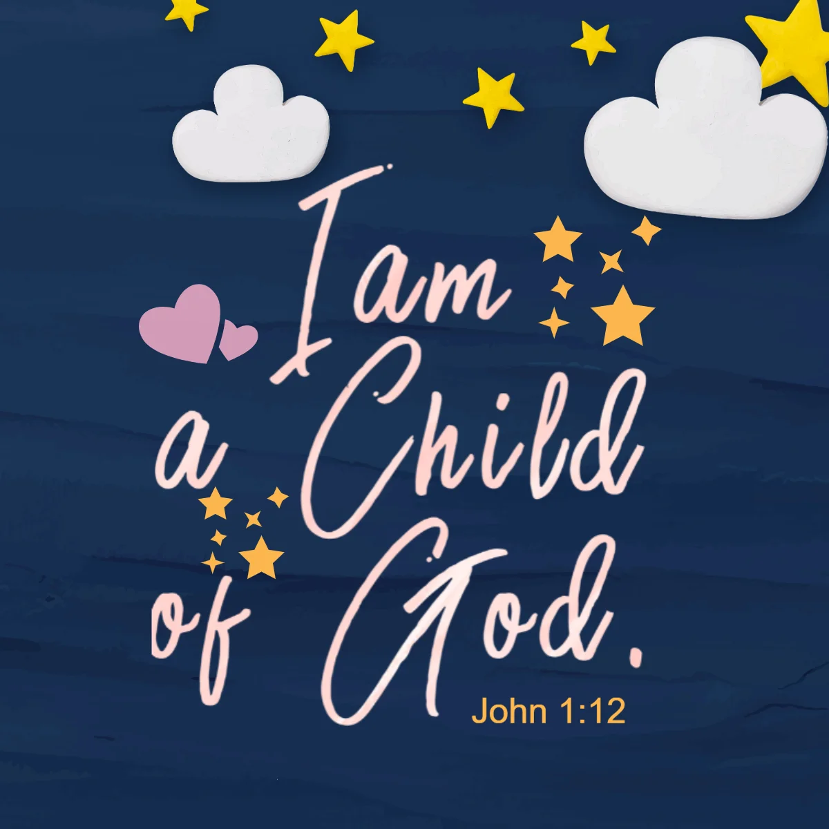 I AM A CHILD High Quality Children's Church Graphics For Free by Ministry Voice