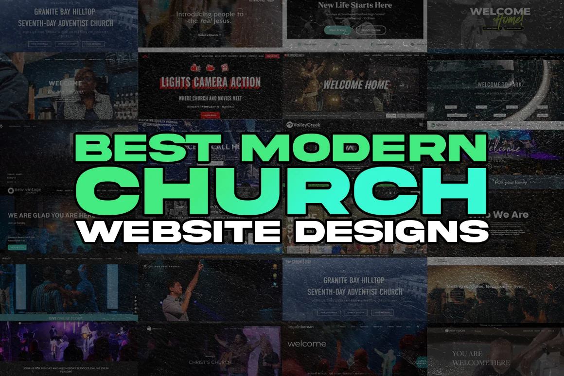 Los mejores diseños de sitios web de iglesias modernas por Ministry Voice
