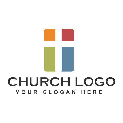 Colorful Cross Logo