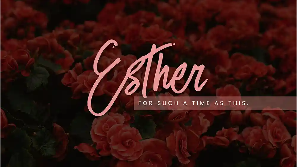 Esther - Sermon Series Graphics by Ministry Voice 