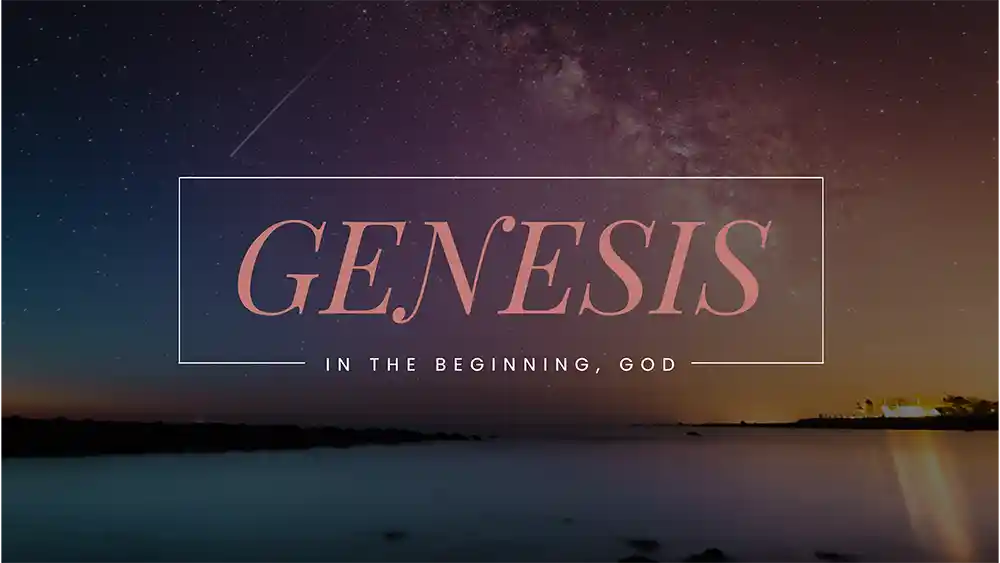 Genesis - Ministry Voice의 설교 시리즈 그래픽