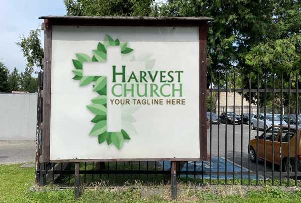 Free church logo - harvest theme