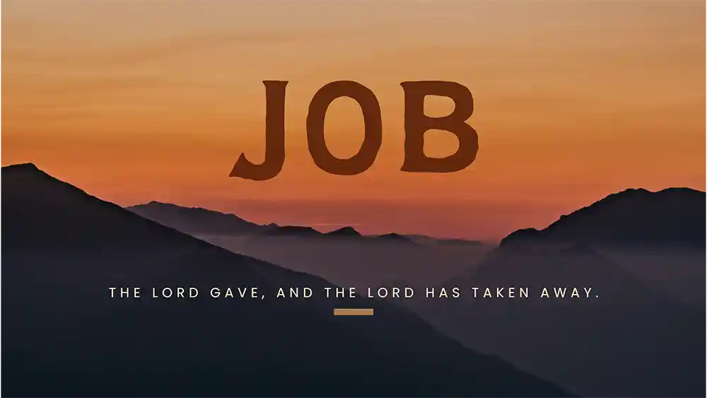 Job - Sermon Series Graphics by Ministry Voice 