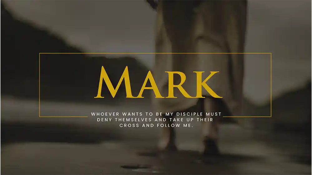 Mark - Sermon Series Graphics by Ministry Voice 