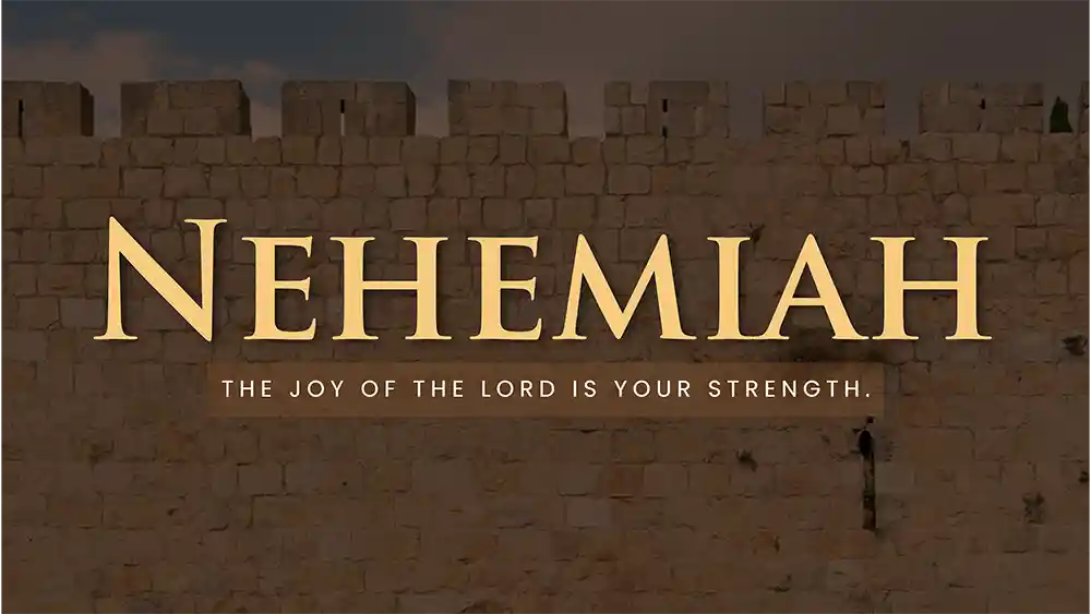 Nehemiah - মন্ত্রণালয় ভয়েস দ্বারা ধর্মোপদেশ সিরিজ গ্রাফিক্স