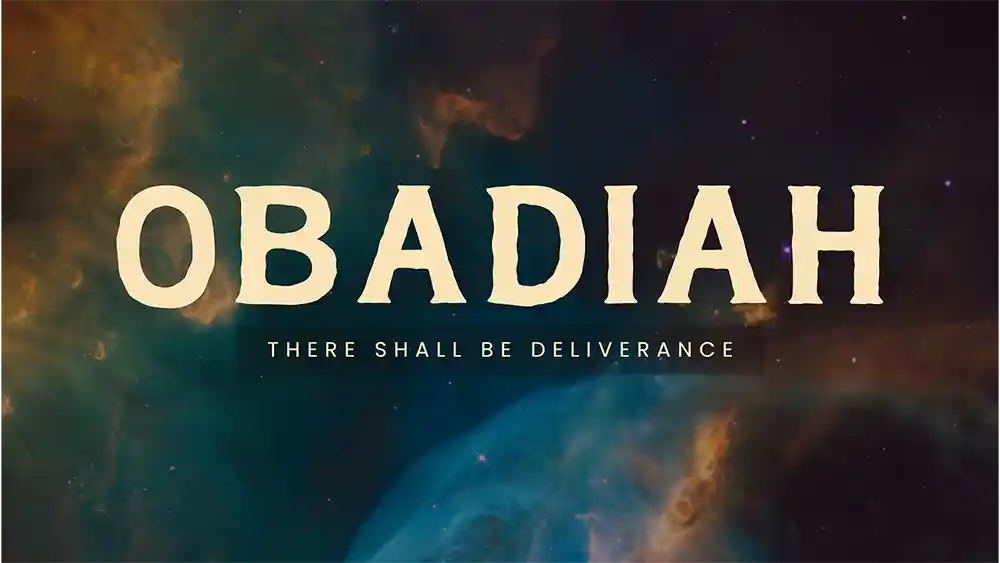 Obadiah – Grafiken der Predigtserie von Ministry Voice