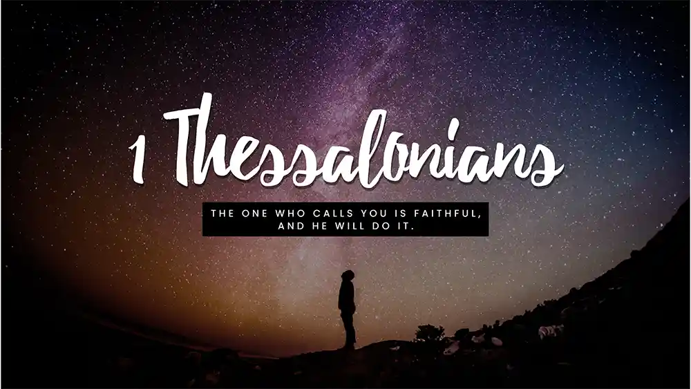1 Thessalonians - وزارت کی آواز کے ذریعہ خطبہ سیریز گرافکس